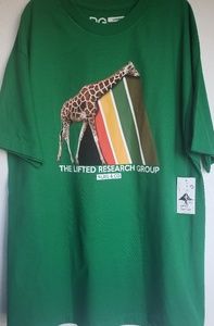 LRG Giraffe Graphic Skateboarding T-shirt